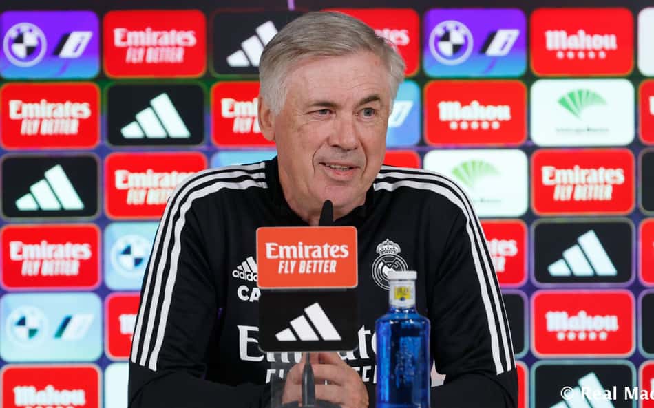 Ancelotti descarta presença de Vinícius Júnior na próxima partida do Real Madrid pela La Liga: 'Não pode jogar'