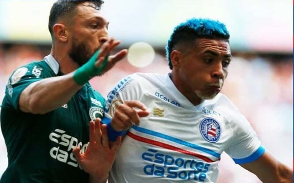 Brasileirão: Bahia e Goiás empatam na Arena Fonte Nova na abertura da rodada