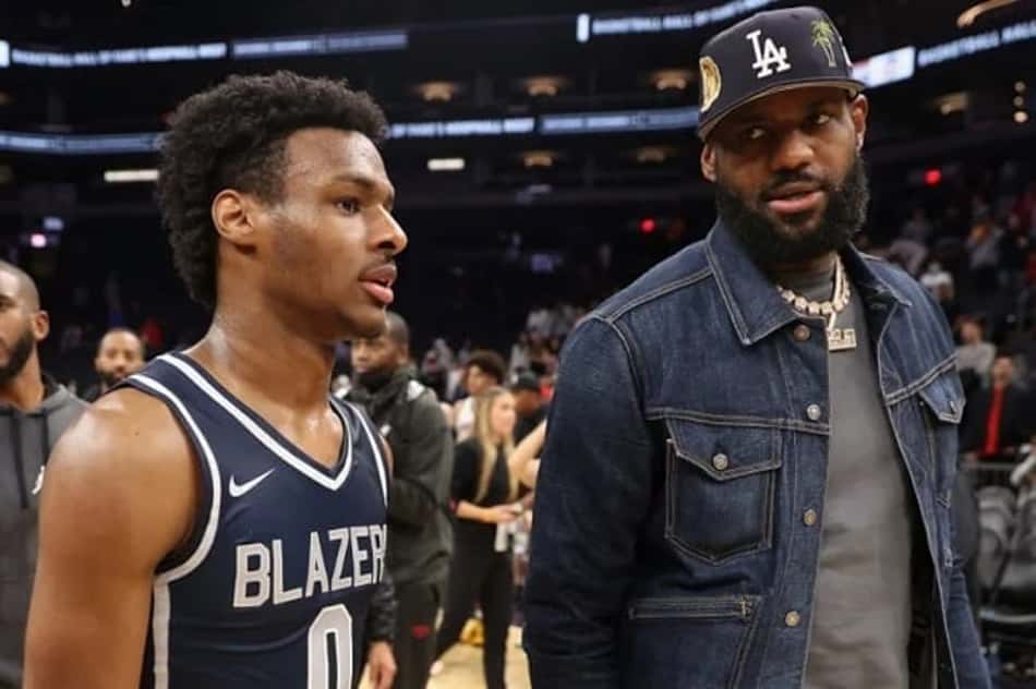 Bronny James LeBron Cavs