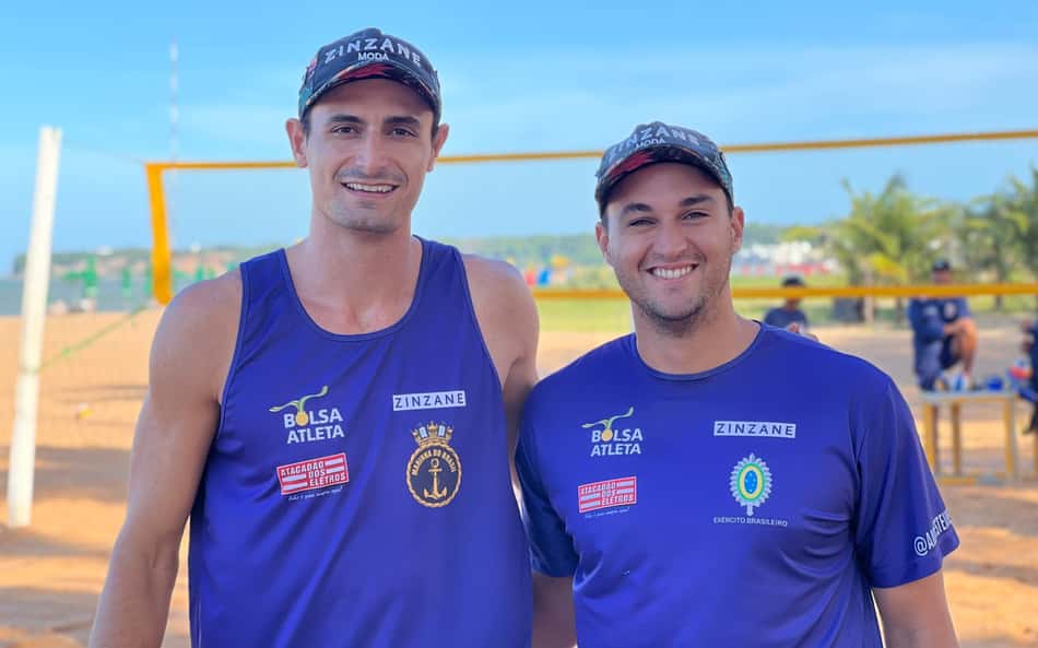 De olho nas Olimpíadas de Paris-2024, André/George disputa etapa final do Circuito Sul-Americano