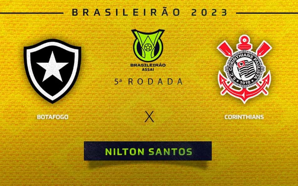 Botafogo x Corinthians: onde assistir ao vivo, horário e escalações do jogo pelo Brasileirão