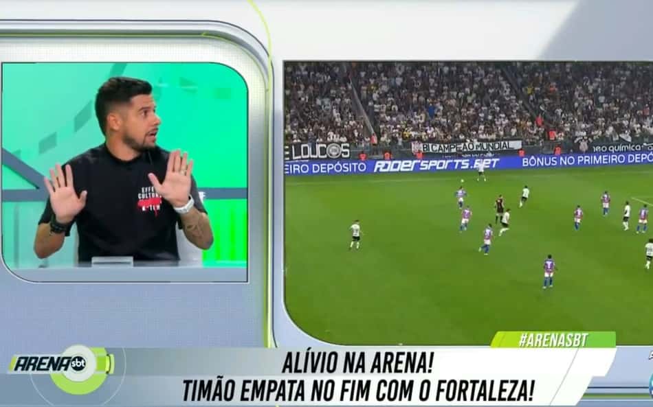 Cicinho fala sobre atmosfera da Arena e faz críticas ao elenco do Corinthians: 'A torcida não está mais ganhando os jogos'