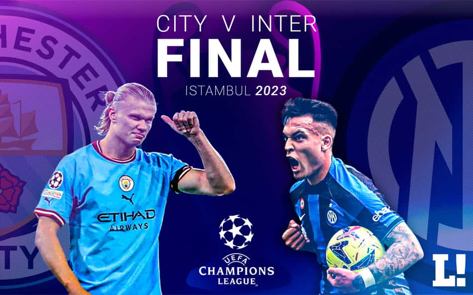 Jogo da Champions hoje; horário e onde assistir ao vivo à final entre Manchester City x Inter de Milão