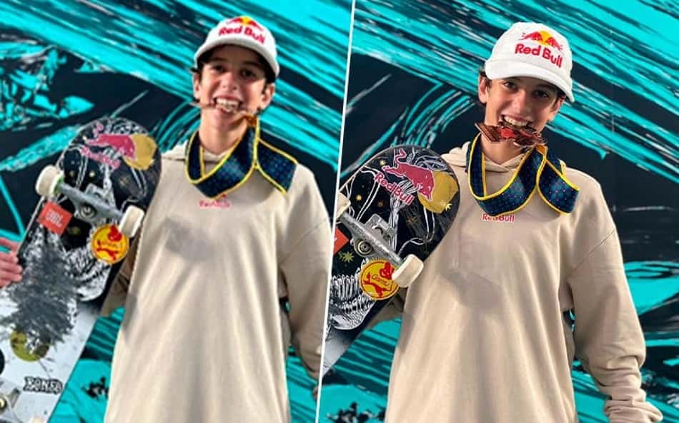 Aos 14 anos, brasileiro Gui Khury conquista mais uma medalha nos X-Games