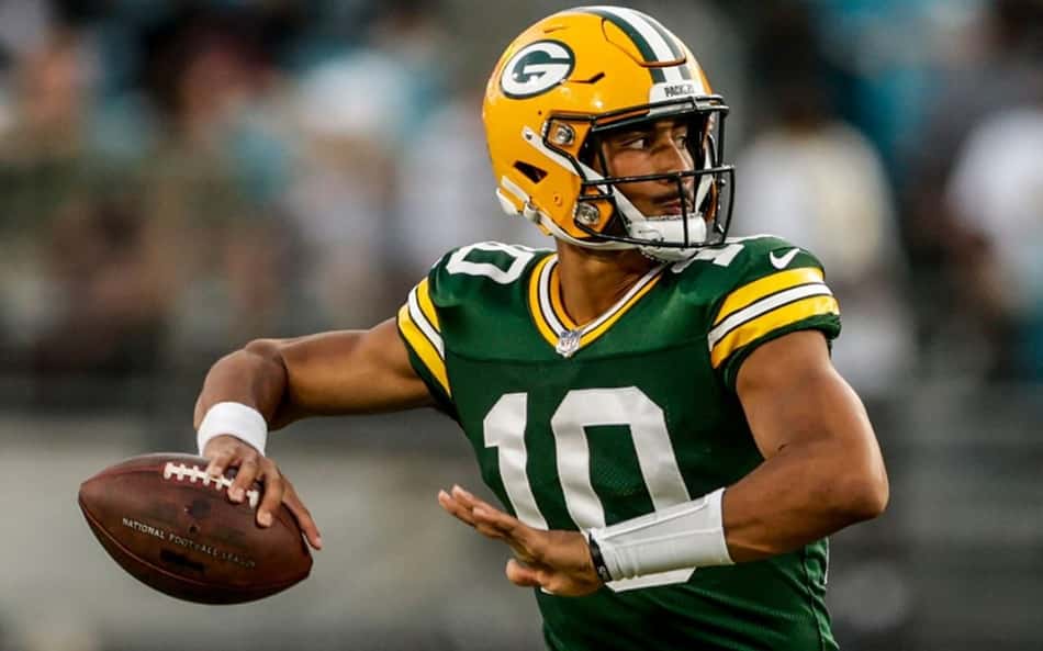 Matt LaFleur, head coach dos Packers, destaca evolução do QB Jordan Love: 'fez grandes avanços'