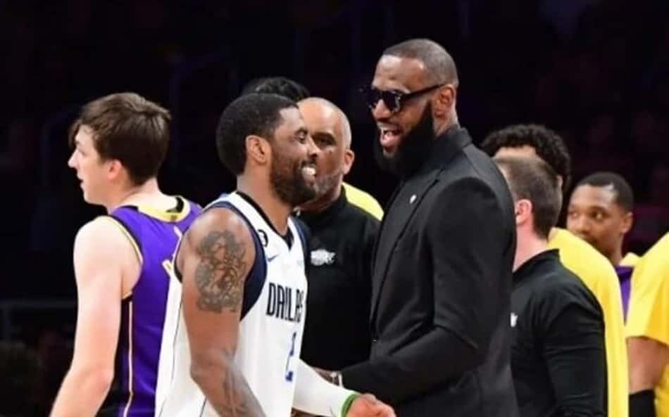 "Não é o Lakers quem quer Kyrie Irving, mas sim LeBron James", crava dirigente