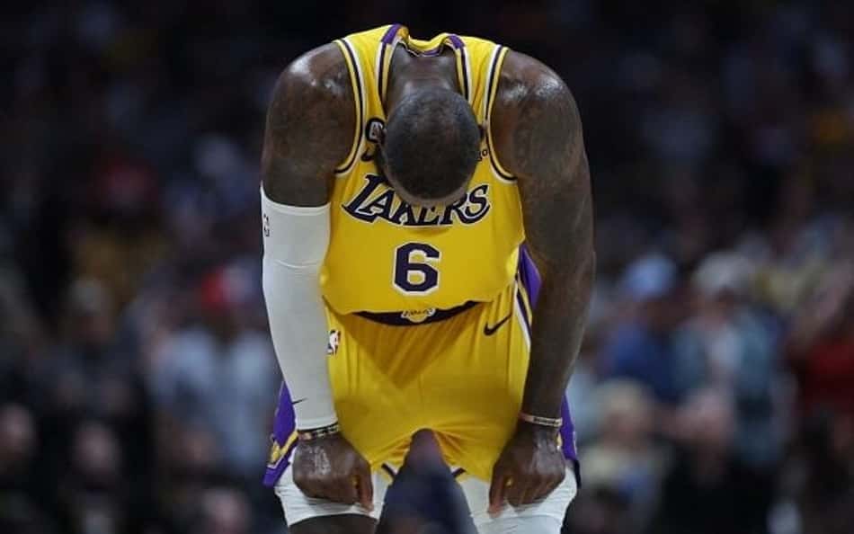Arremessos de LeBron James podem causar eliminação ao Lakers