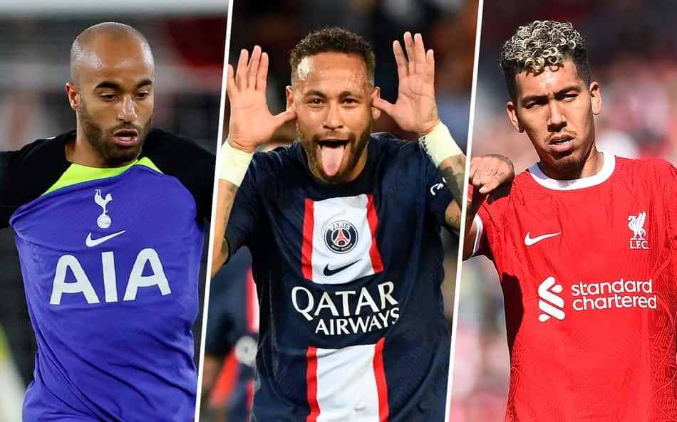 Neymar na mira de gigantes ingleses: veja 20 brasileiros que podem ou vão mudar de clube no futebol europeu