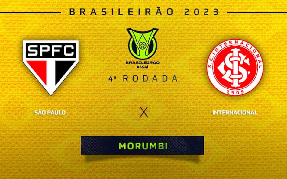 São Paulo x Internacional: onde assistir, arbitragem e prováveis escalações para o duelo no Brasileirão