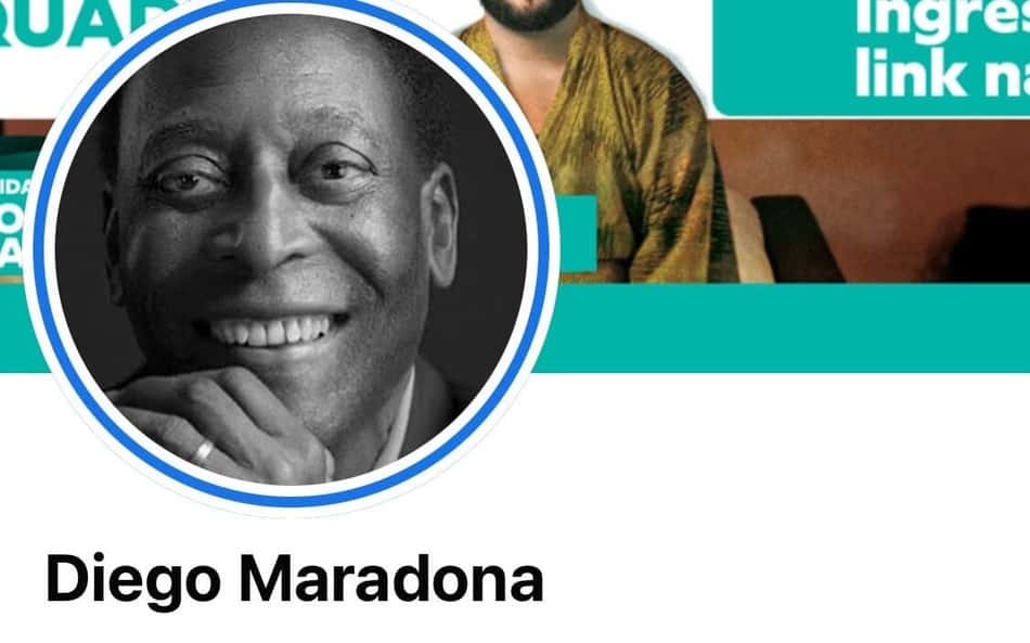 Hacker invade conta de Maradona, troca foto de perfil e faz série de publicações