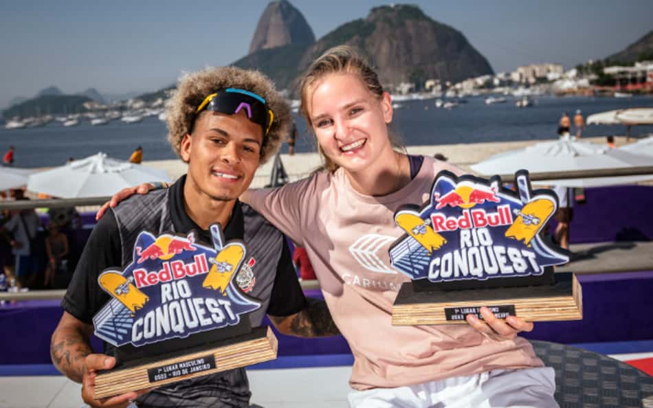 Campeões! Ross Zwetsloot e Gabryel Aguilar vencem competição de skate street inédita no Rio