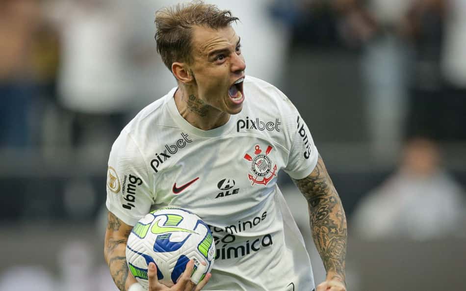 Apresentador da Globo se derrete por golaço de Róger Guedes: 'Antológico, absurdo!'