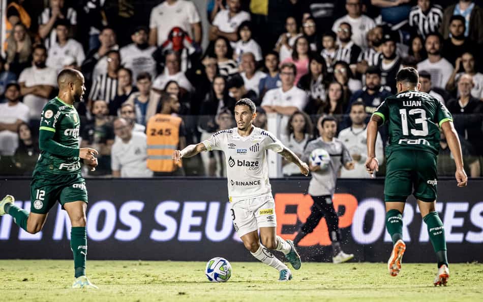 ATUAÇÕES: Destaques defensivos garantem empate do Santos contra Palmeiras