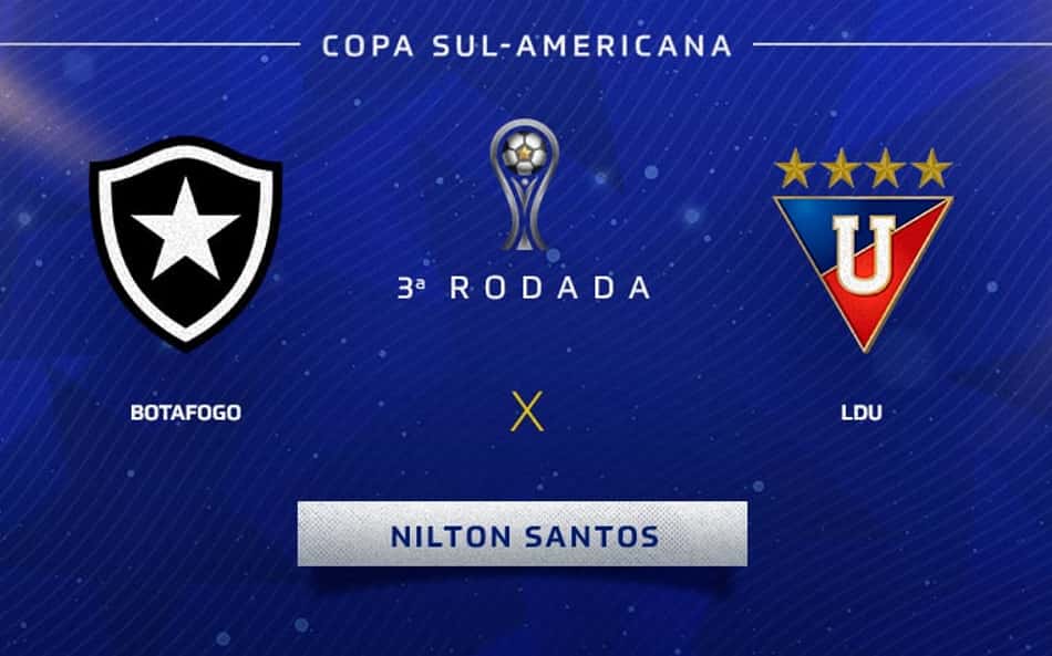 Botafogo x LDU: onde assistir ao vivo, horário e escalações para partida da Sul-Americana