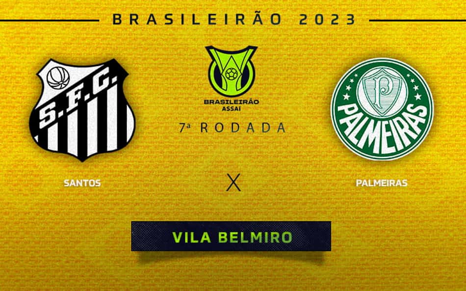 Santos x Palmeiras: onde assistir, escalações e desfalques do jogo da 7ª rodada do Brasileirão
