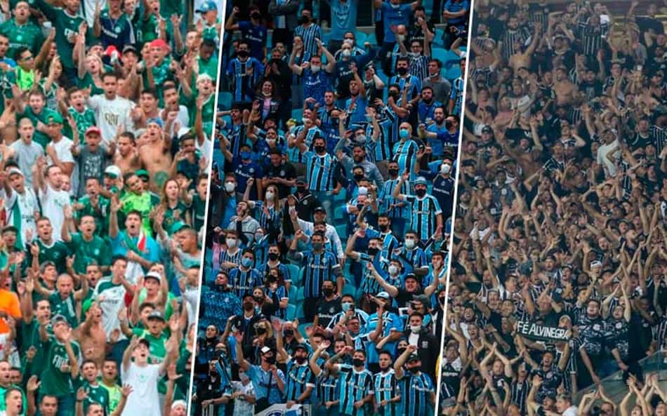Grêmio chega aos 100 mil: veja os clubes brasileiros com mais sócios-torcedores