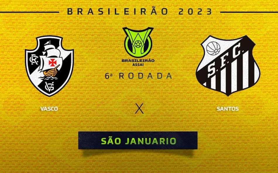 Vasco x Santos: onde assistir ao vivo, horário e prováveis escalações do jogo pelo Brasileirão