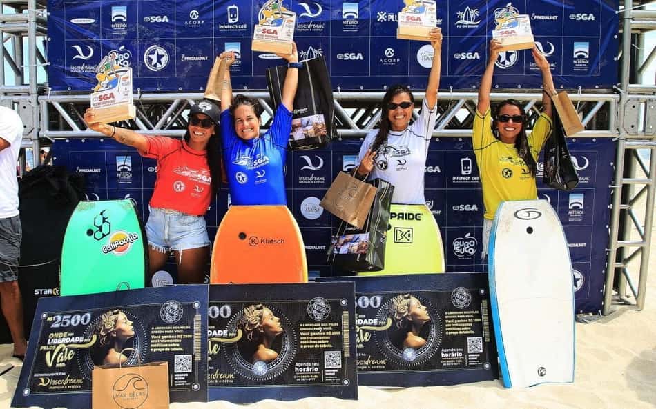 Itacoatiara, em Niterói, recebe campeonato de bodyboard neste fim de semana