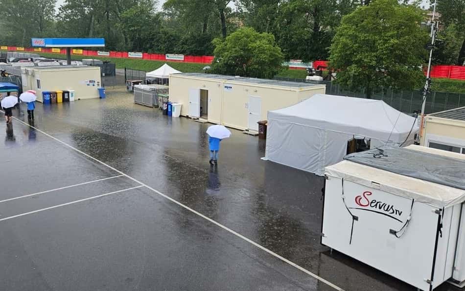 F1: circuito de Ímola é evacuado por risco de inundação; previsão para domingo é de chuva