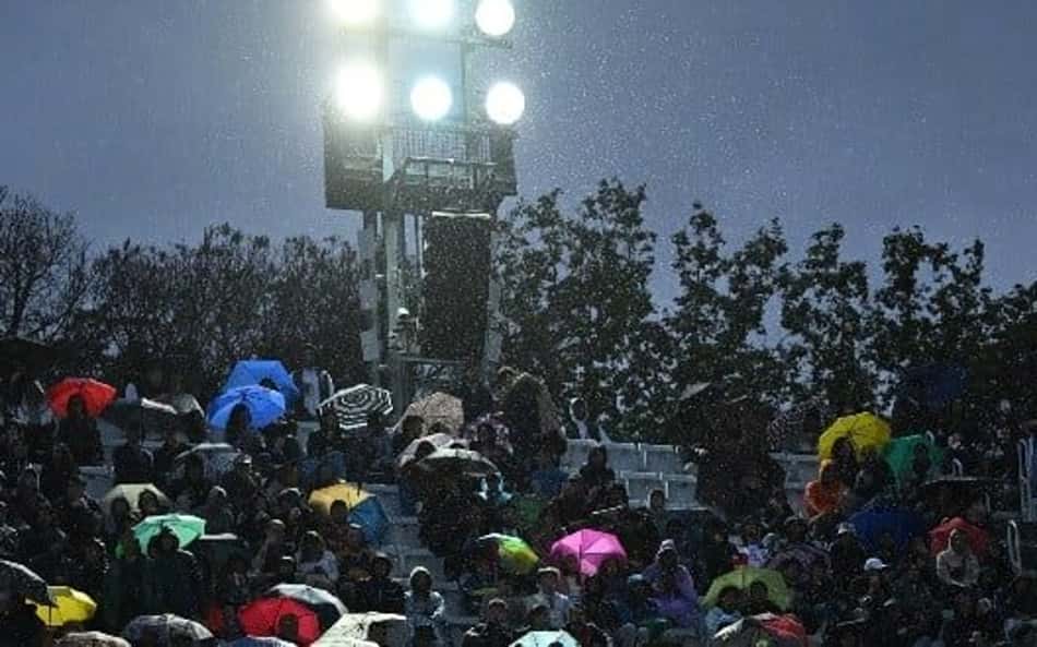 Chuva cancela restante da rodada em Roma