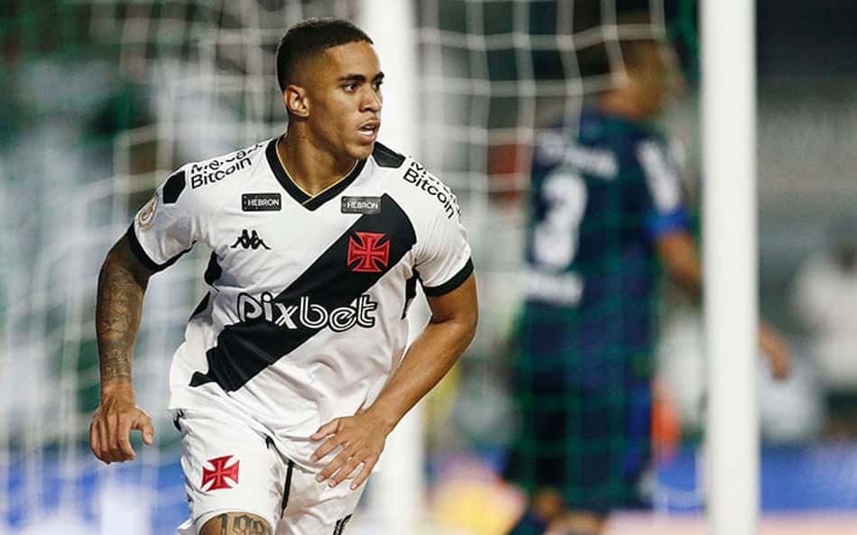Erick Marcus valoriza gol marcado, mas lamenta empate do Vasco: 'Gostinho amargo'