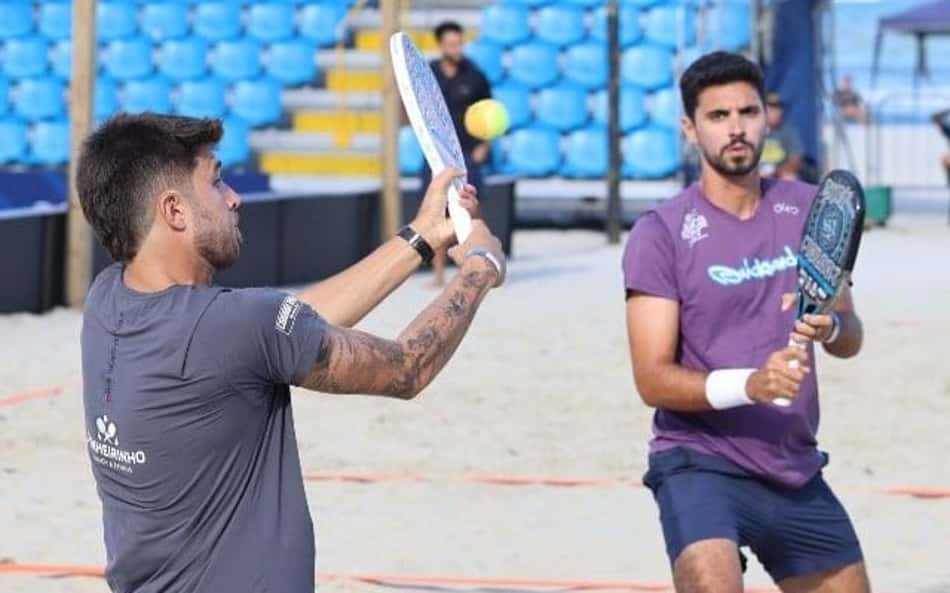 Russo/Font, Russo/Santos e Garrido/Iotte estreiam nesta terça no Mundial de Beach Tennis na Itália