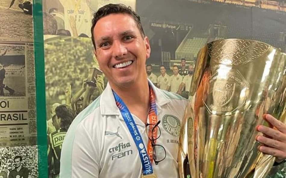 Ana Thais Matos se despede de médico do Palmeiras que morreu aos 42 anos: 'O melhor desse país'