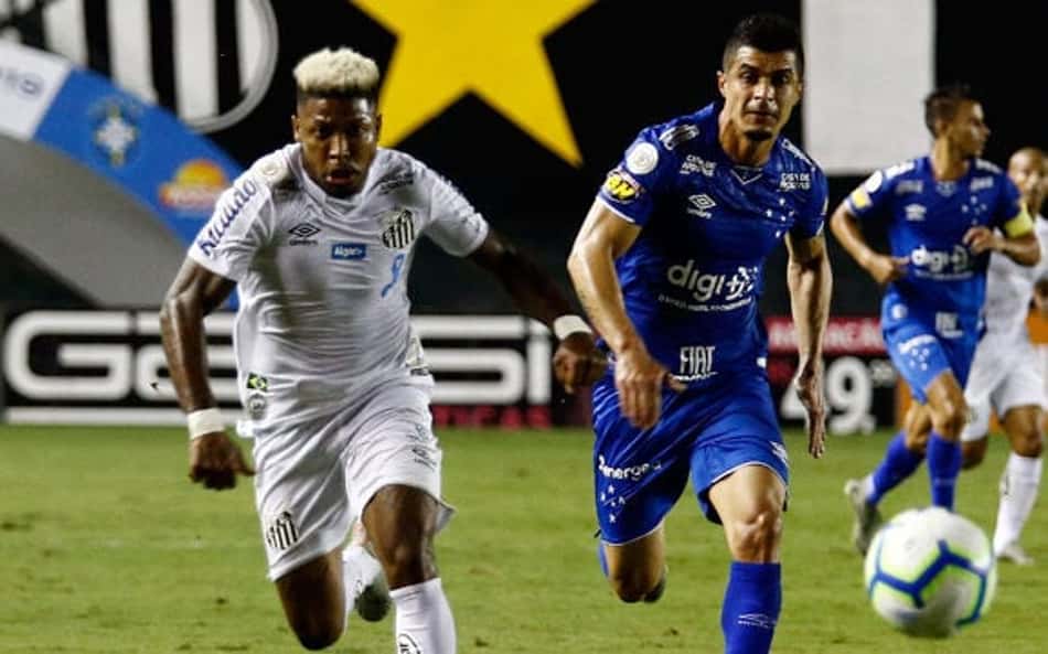 Cruzeiro x Santos: histórico mostra confronto extremamente equilibrado
