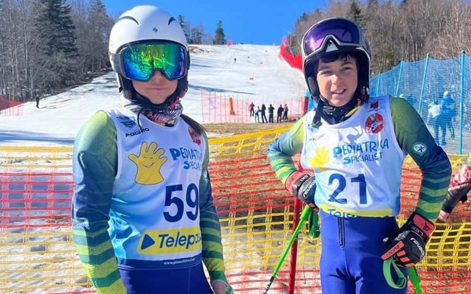 Esquiadores brasileiros juvenis se destacam ao término da temporada europeia e sonham com Olimpíada de Inverno