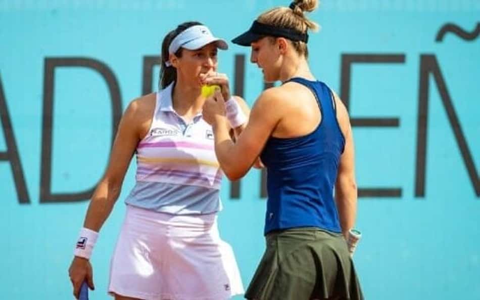 Stefani e Dabrowski perdem no detalhe para dupla favorita em Madri
