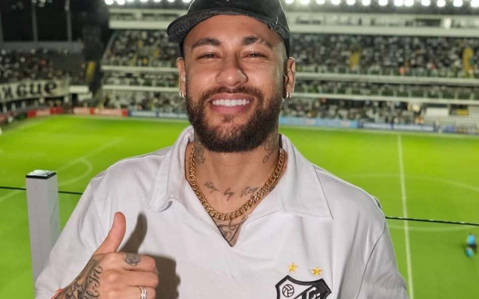 Neymar faz Santos quebrar recorde mundial nas redes entre clubes no mês de abril