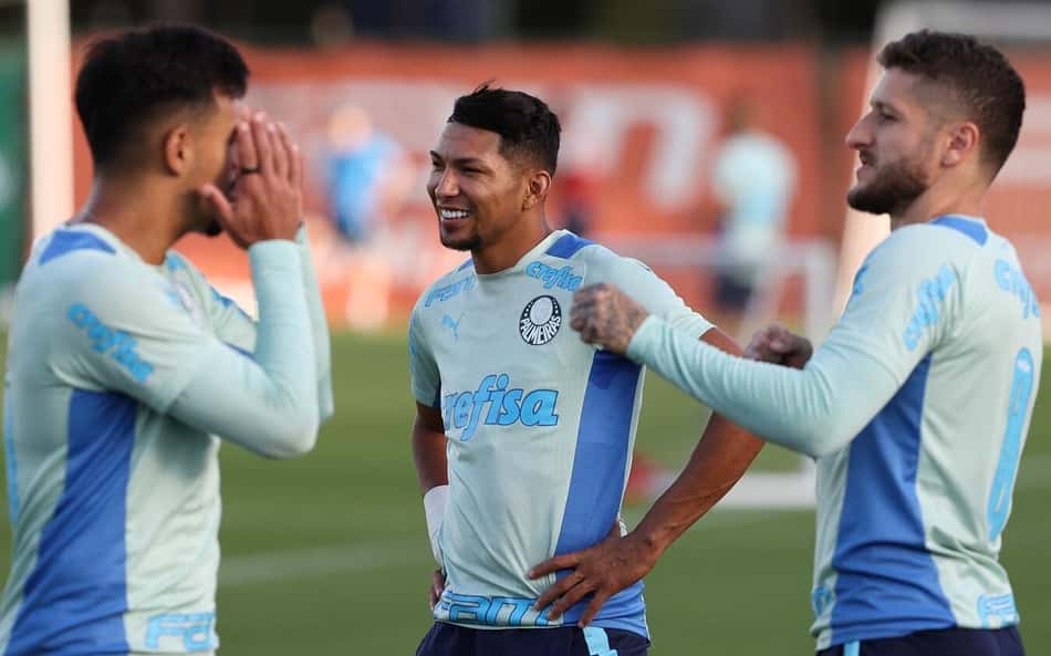 Rony revela conversa com Abel antes de quebrar jejum de gols no Palmeiras: 'Jogo de muita emoção'