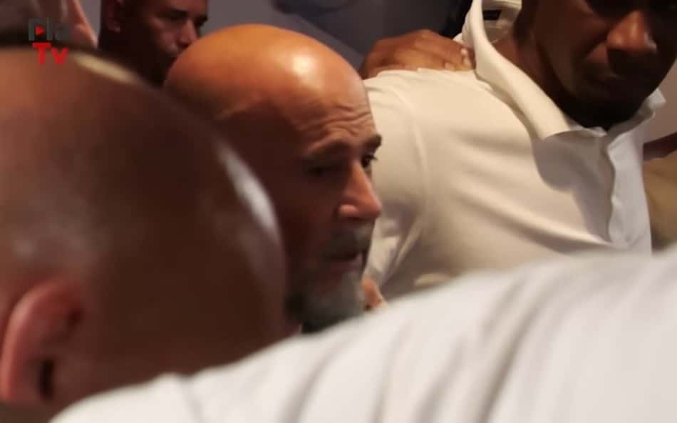 Após vitória do Flamengo contra o Corinthians, Sampaoli fez discurso sobre sacrifício no vestiário