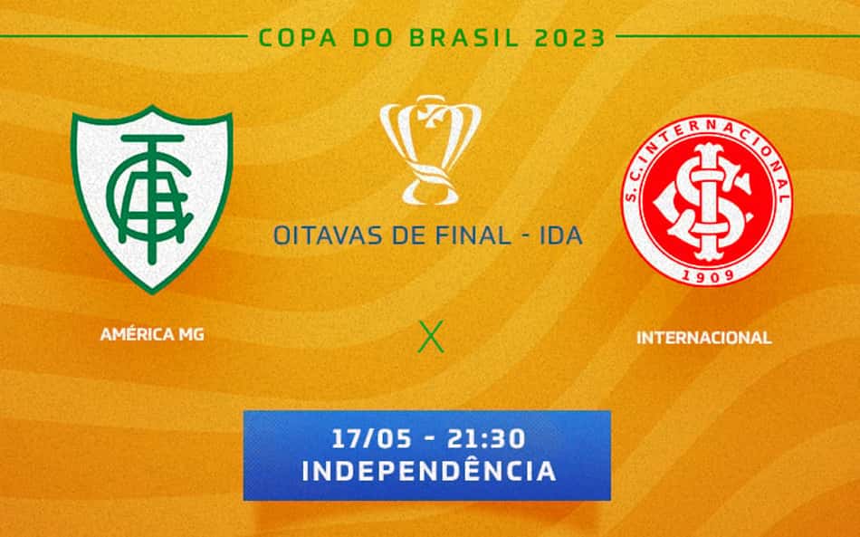 América-MG x Internacional: onde assistir, prováveis times e desfalques