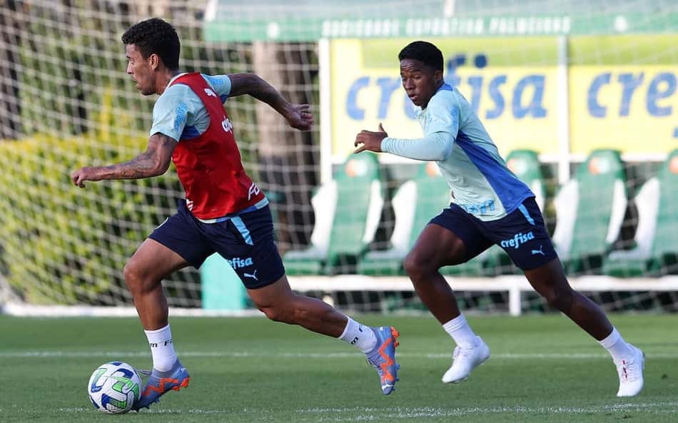 Palmeiras segue preparação para enfrentar o Atlético-MG no Brasileirão; veja provável time