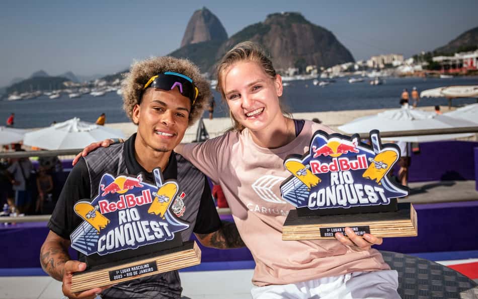 Campeões! Ross Zwetsloot e Gabryel Aguilar vencem competição de skate street inédita no Rio