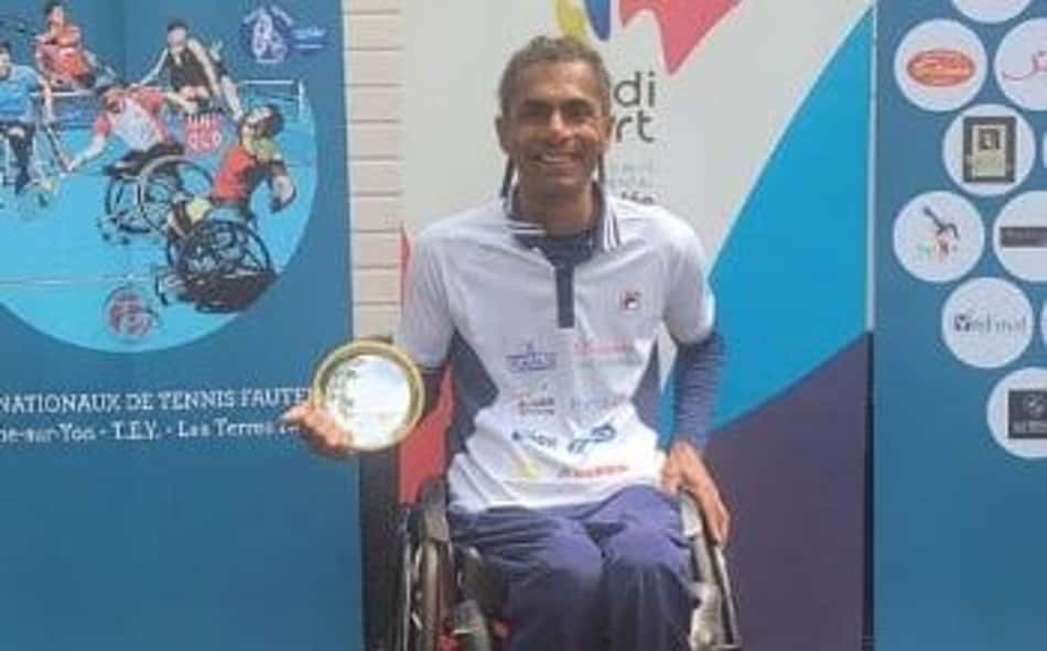 Ymanitu Silva é vice-campeão em simples e duplas em Vendee, na França
