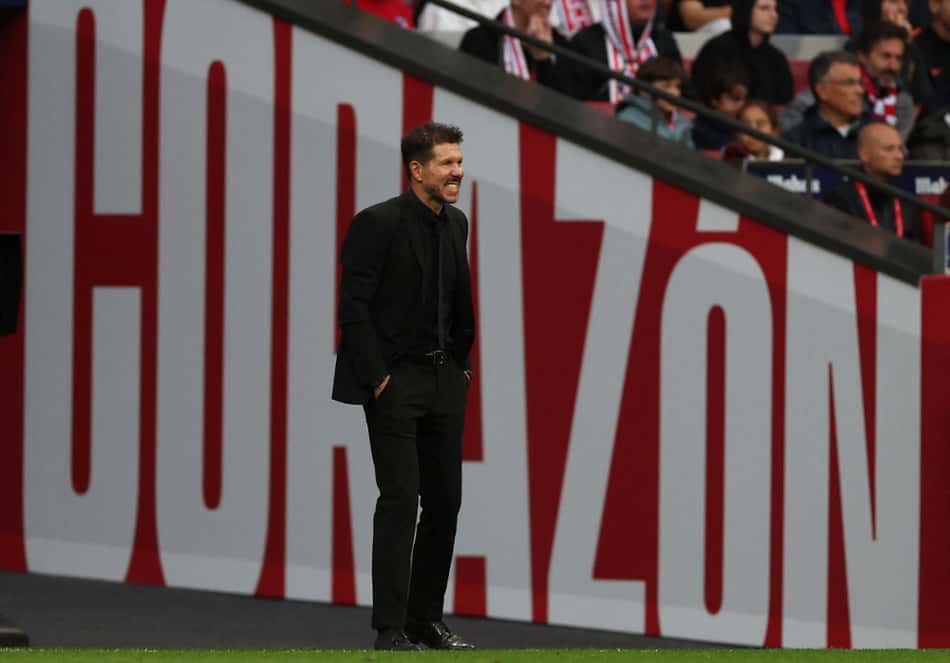 Diego Simeone, ex-jogador e treinador do Atlético de Madrid
