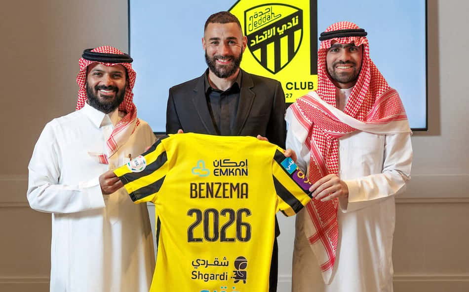 Benzema fala pela primeira vez como jogador do Al-Ittihad: 'Quero elevar o nível do clube'