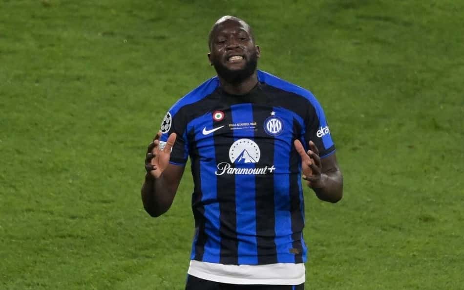 Lukaku é eleito 'vilão' da final da Champions League por telespectadores: 'Superestimado'