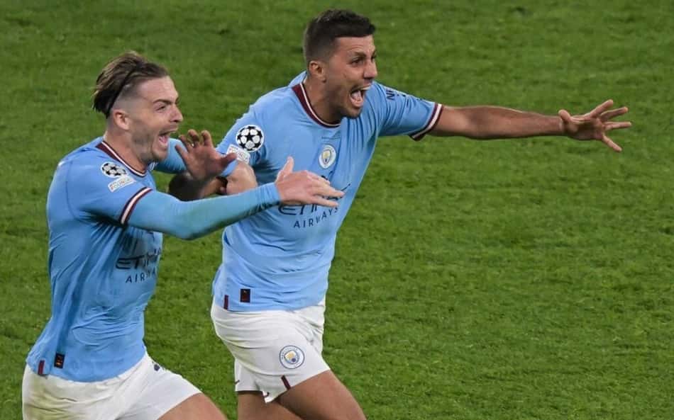 Em crescimento na temporada, Grealish coroa atuações com título da Champions: 'Trabalhei por toda a minha vida para isso'