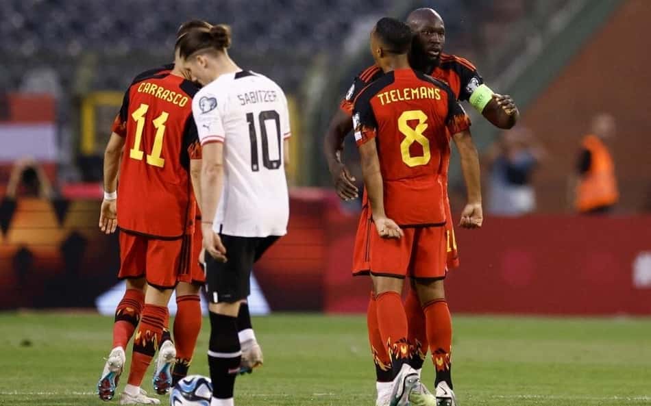 Eliminatórias da Eurocopa: Bélgica cresce no segundo tempo, Lukaku marca e arranca empate com a Áustria