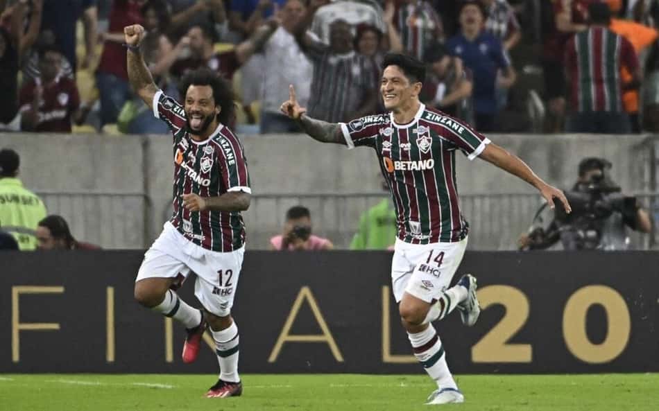 Germán Cano e Marcelo relativizam dificuldade do Fluminense contra o Sporting Cristal: 'Libertadores é isso'