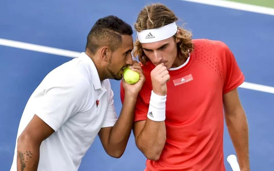 Tsitsipas se defende de acusações de racismo contra Kyrgios