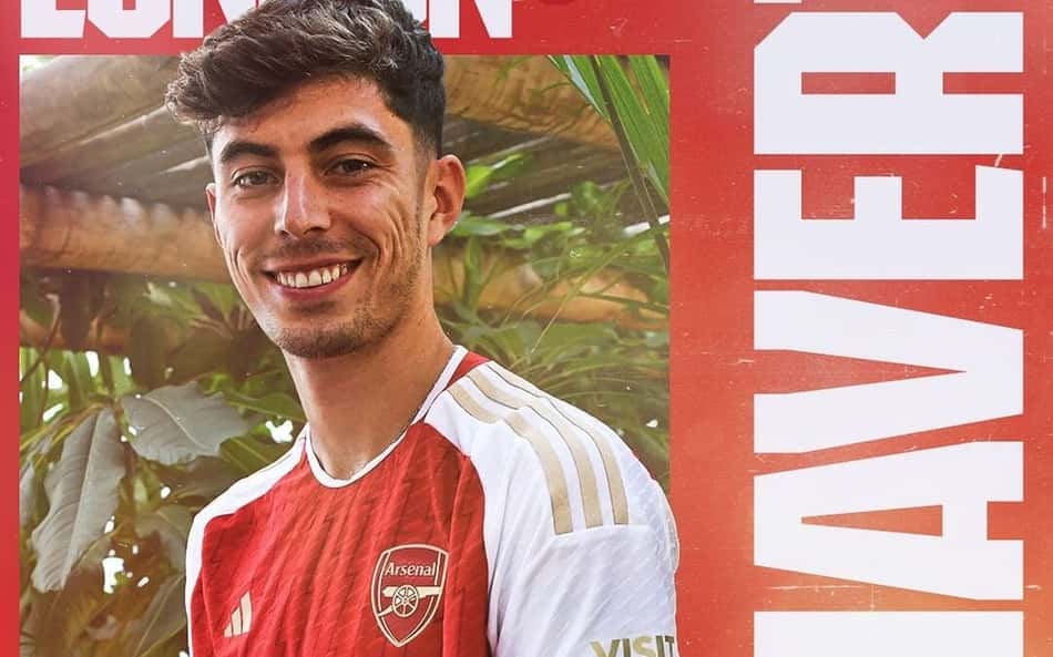 Técnico do Arsenal, Mikel Arteta elogia Kai Havertz destacando versatilidade e inteligência da nova contratação