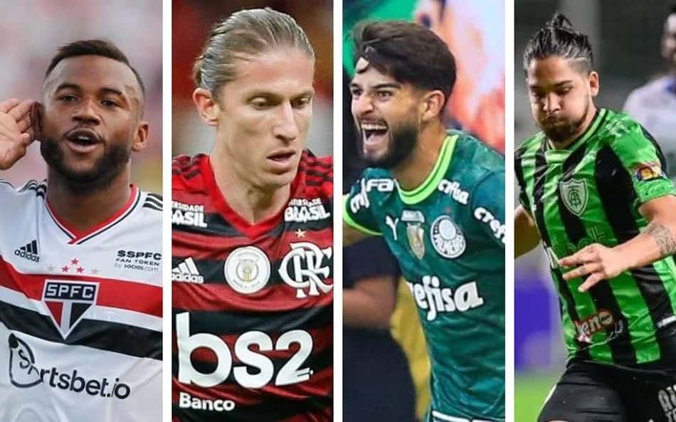 Veja 30 jogadores que ainda não completaram sete jogos no Brasileirão e podem trocar de clube