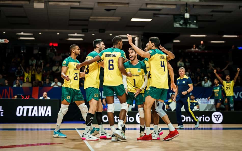 Seleção masculina supera Alemanha e estreia com vitória na Liga das Nações 2023