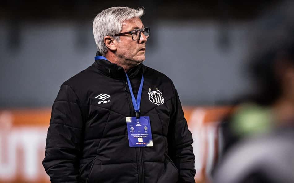 Odair Hellmann quebra dois recordes entre técnicos do Santos contratados na gestão Rueda