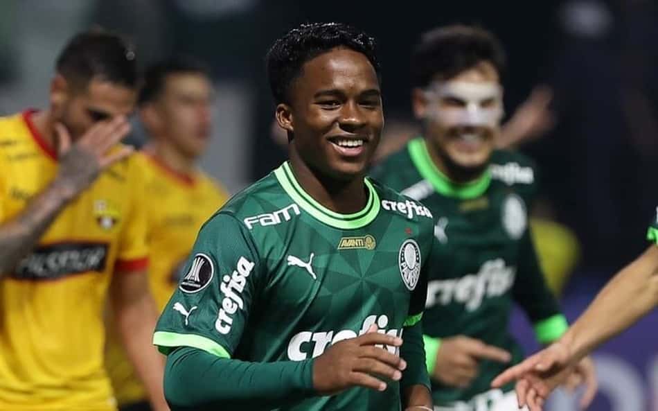 Endrick valoriza período sem jogos e comemora boa fase no Palmeiras: 'Frutos do meu trabalho'