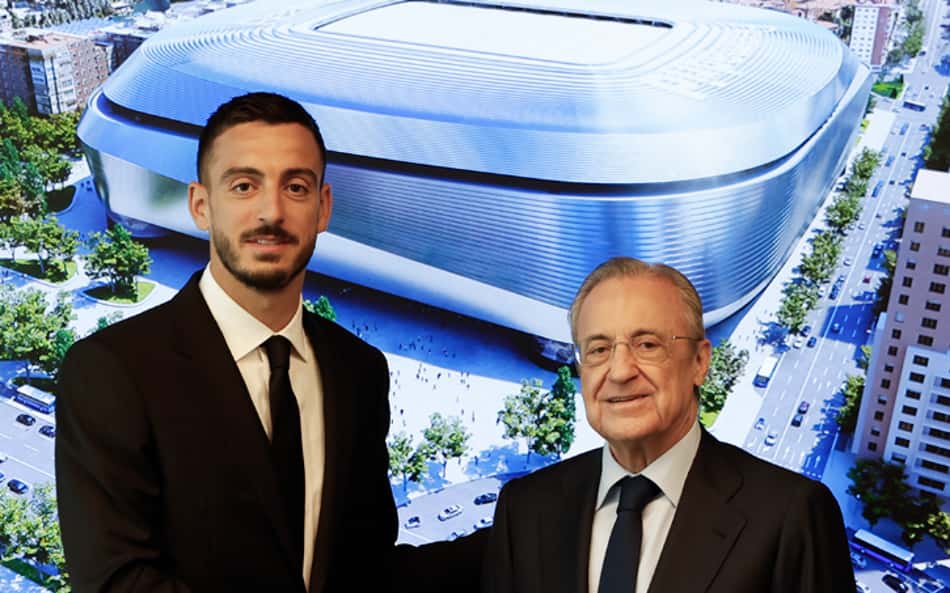 Joselu é apresentado no Real Madrid e fala sobre saída de Benzema: 'Não vim substituir ninguém'